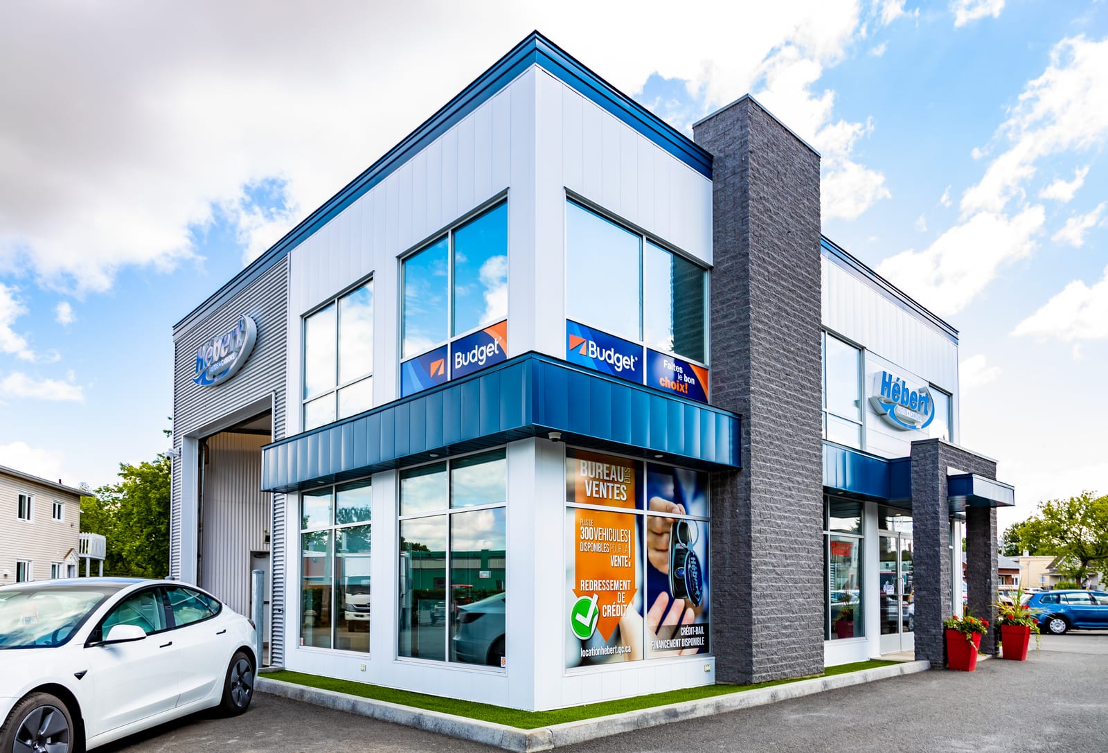 Façade Location Hébert — Victoriaville